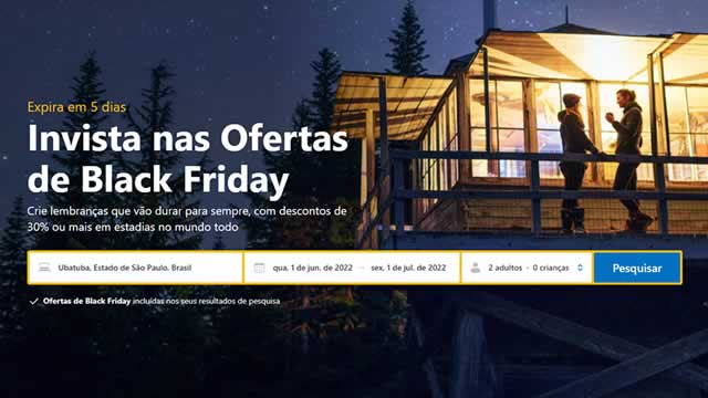 Black Friday em Ubatuba com diárias a partir de R$167