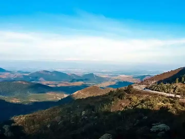 Vista do Mirante de Nossa Senhora Auxiliadora - Santo Antônio do Pinhal