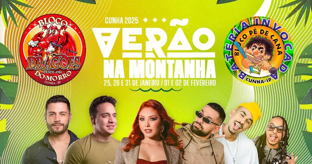 Imagem de capa: Festival Verão na Montanha em Cunha/SP 2025